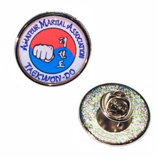 23mm premium silver badge